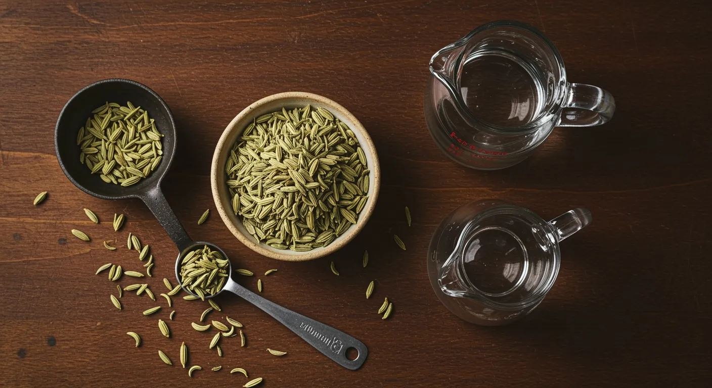 Fennel Seed Digestive Water and Chew