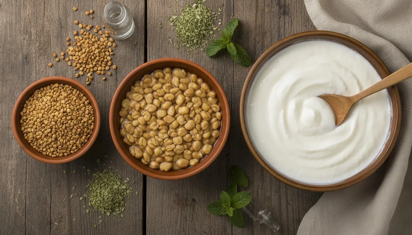Fenugreek and Yogurt Scalp Mask