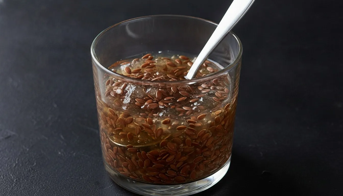 Flaxseed (Alsi) Water for Constipation preparation