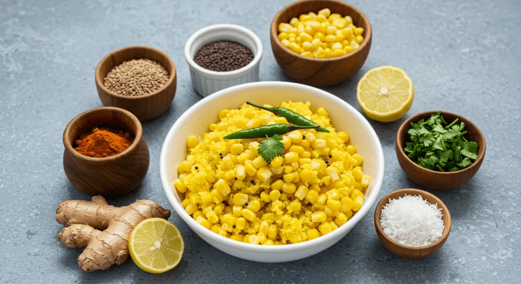 Bhutte Ka Kees ingredients