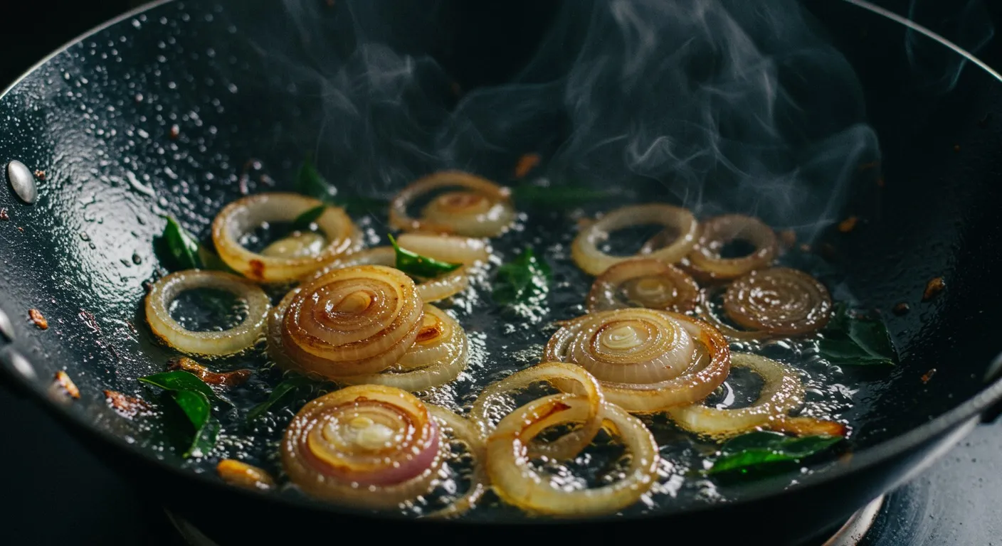 Kerala Egg Roast (Nadan Mutta Roast) cooking step