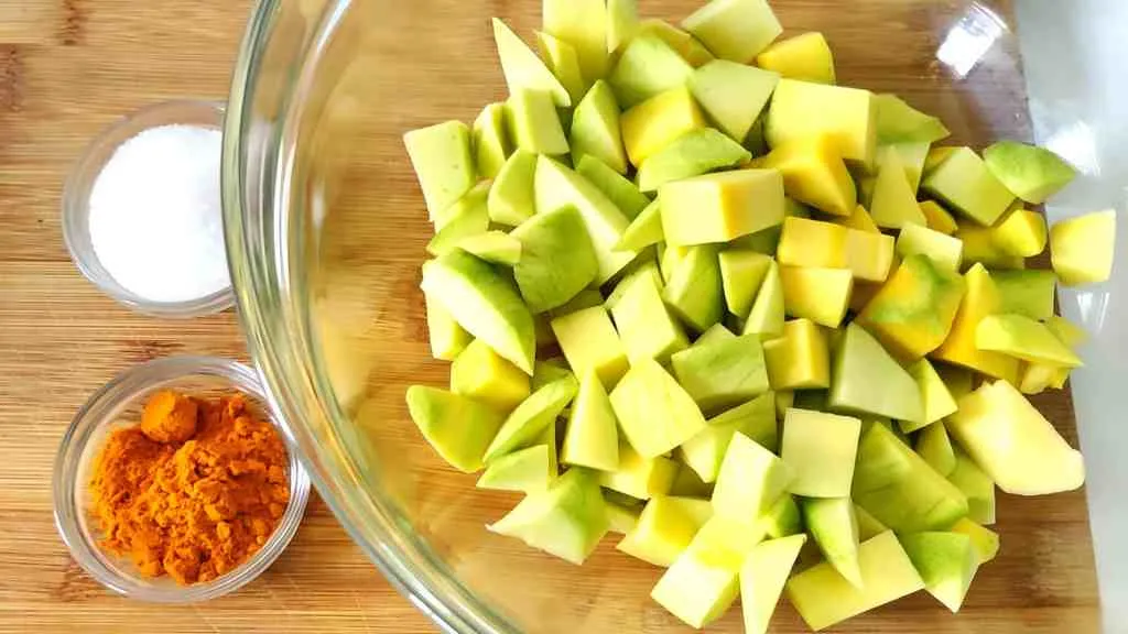 Instant Mango Pickle Recipe