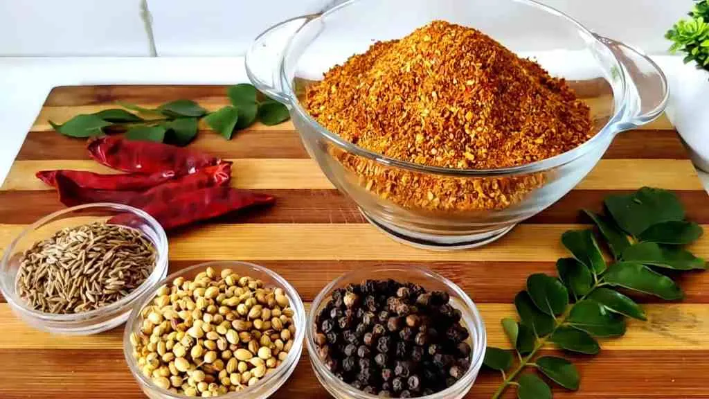 “Homemade Kuzhambu Milagai Thool Recipe”