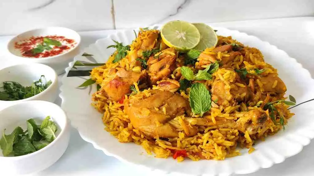 Chettinad chicken biryani