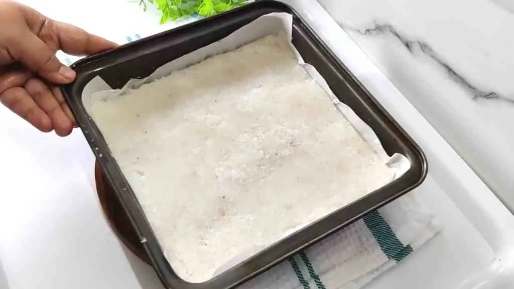 Quick Coconut Barfi Recipe (Nariyal burfi)
