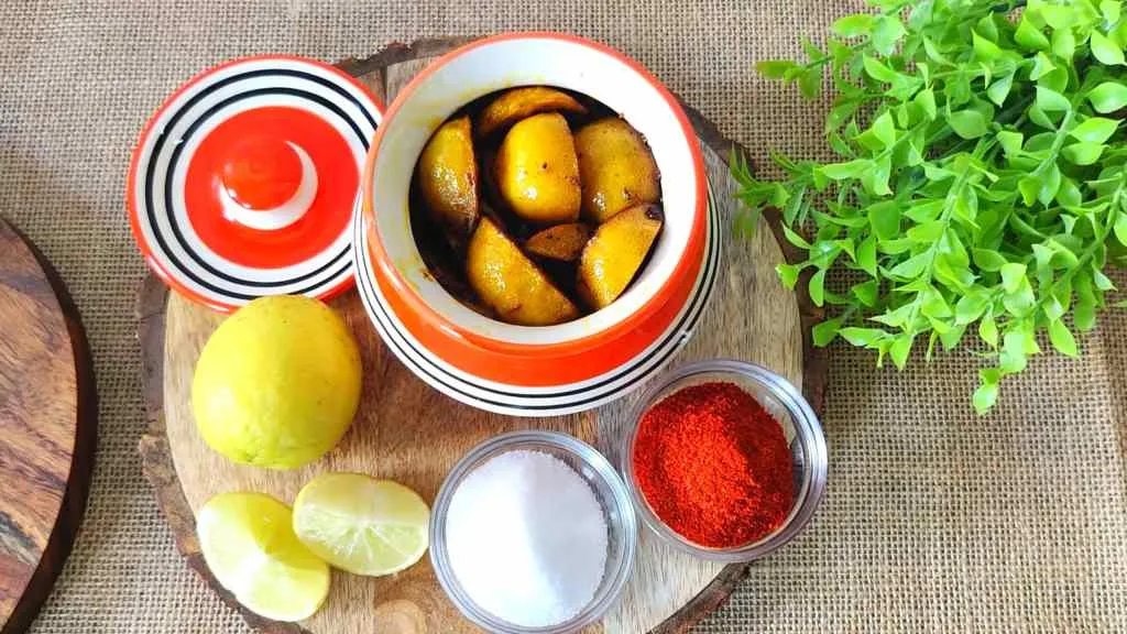 Homemade Indian Lime Pickle Recipe