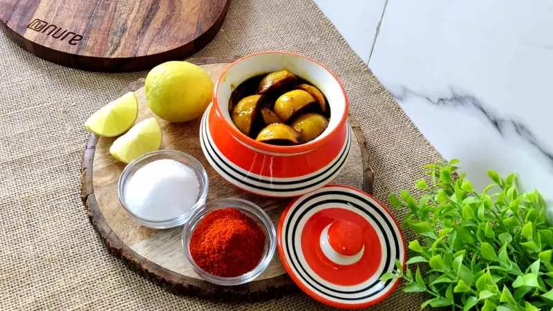 Homemade Indian Lime Pickle Recipe