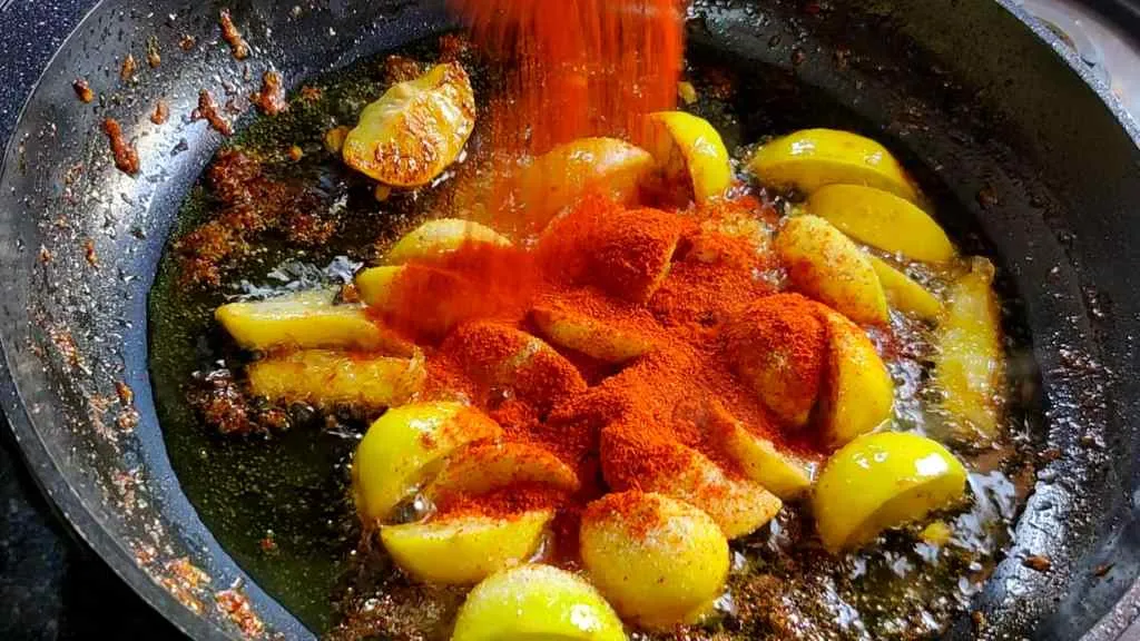 Homemade Indian Lime Pickle Recipe
