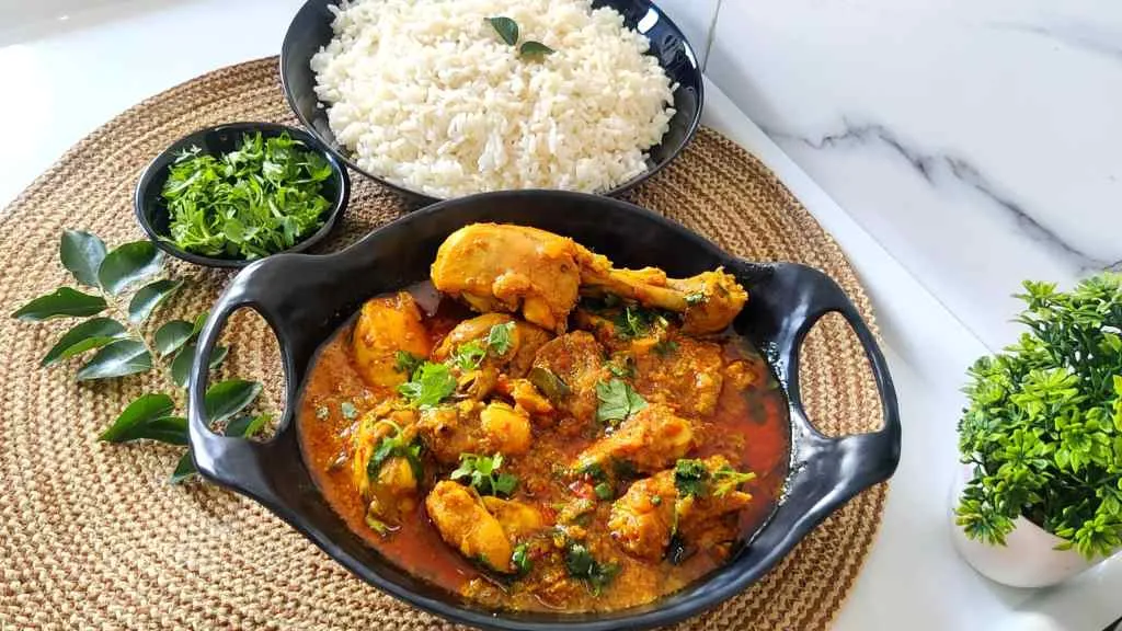 South Indian chicken curry