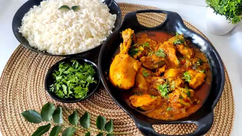 South Indian Chicken Curry Recipe (Chettinad Style)