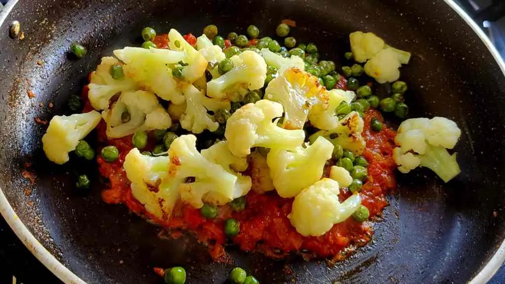 South Indian cauliflower