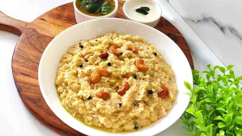 The Most Delicious Ven Pongal Recipe