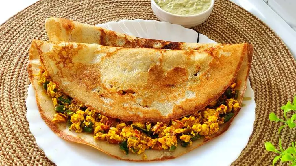 Quick and Simple Paneer Dosa Recipe