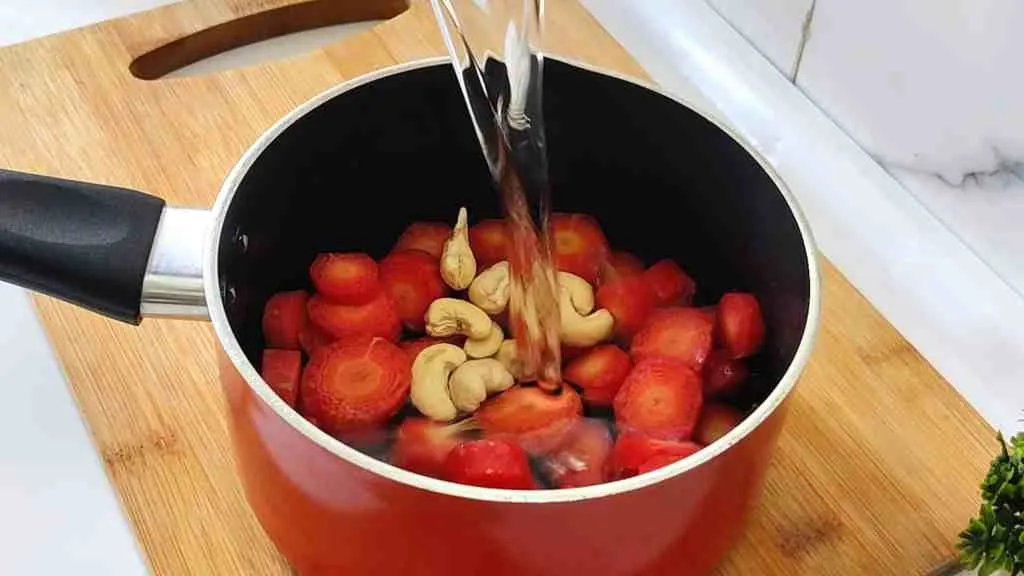 Indian carrot pudding