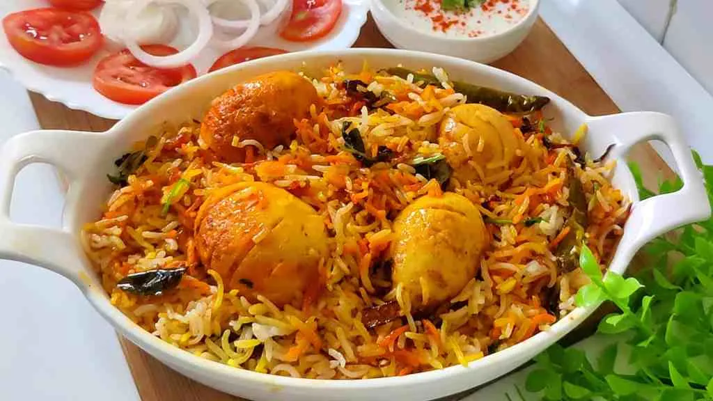 Hyderabadi Egg Biryani