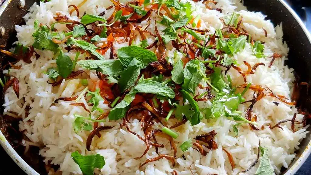 Easy Hyderabadi Egg Biryani Recipe