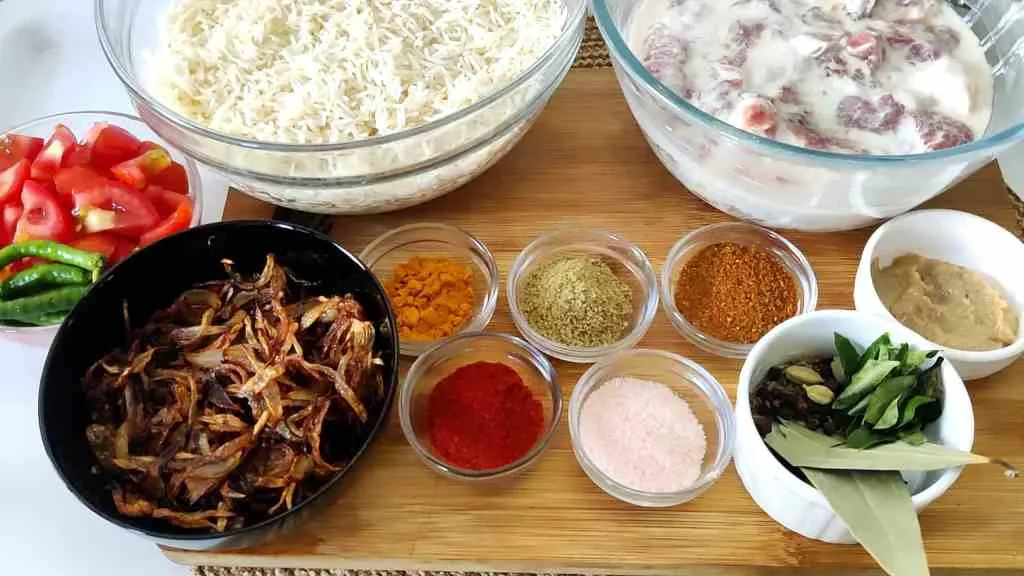 South Indian Mutton Biryani