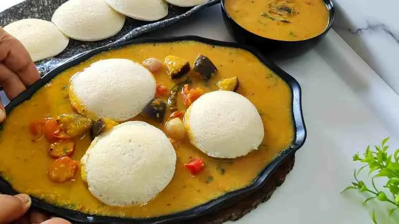Homemade Saravana Bhavan Idli Sambar Recipe