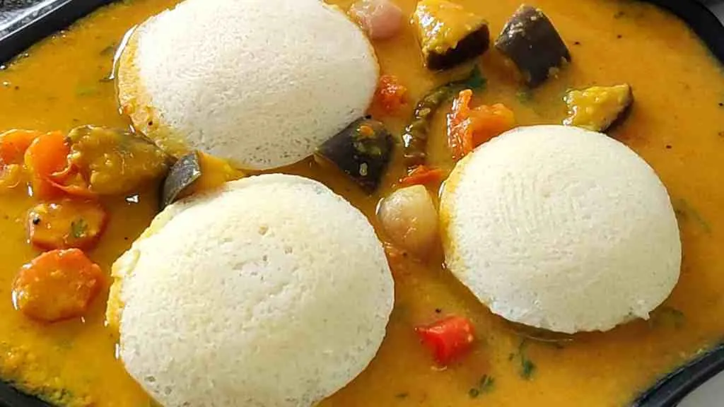 Saravana Bhavan Idli Sambar