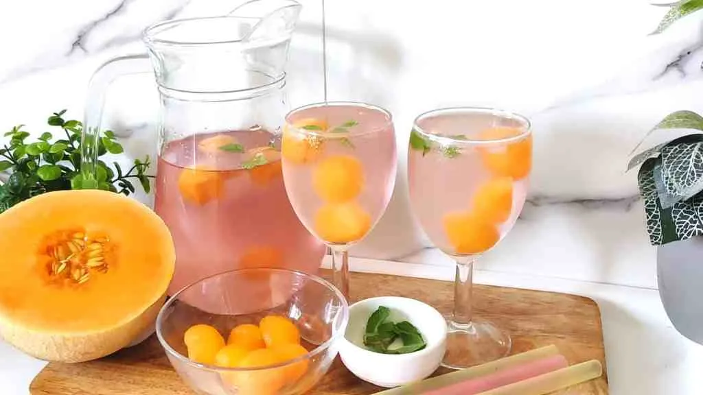 Melon ball drink