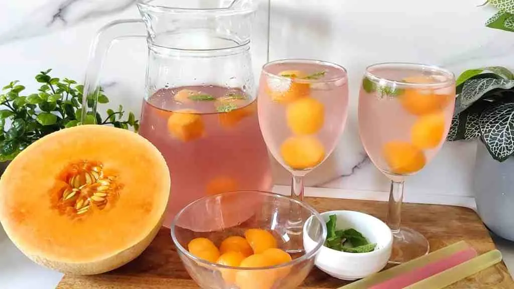 Melon ball drink