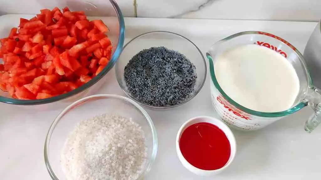 Watermelon Milk Sharbat Recipe