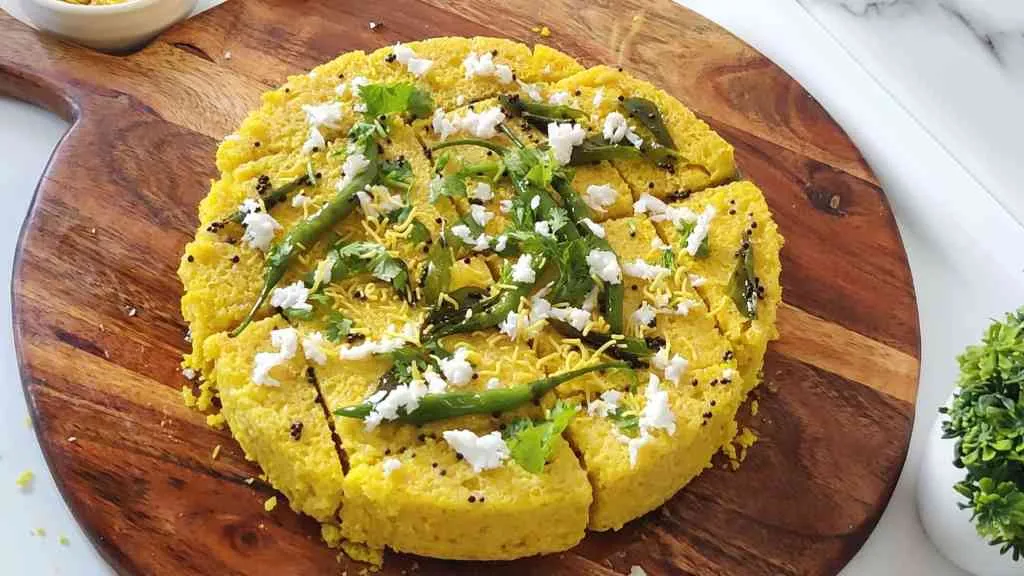 Besan Dhokla In (OTG) Oven Recipe
