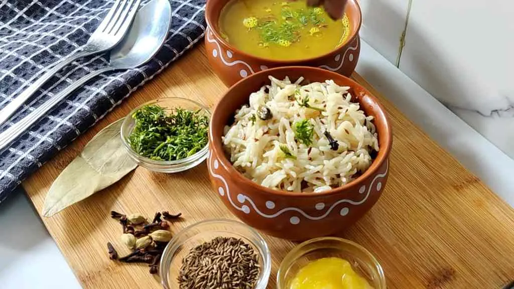Jeera Rice in Instant Pot