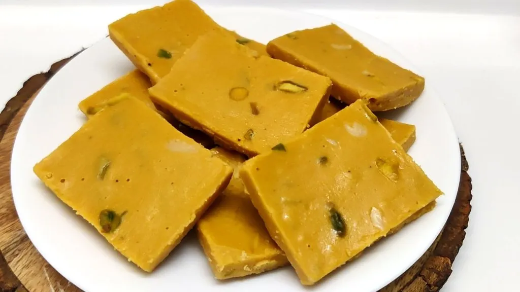 Super Simple Besan Barfi Recipe