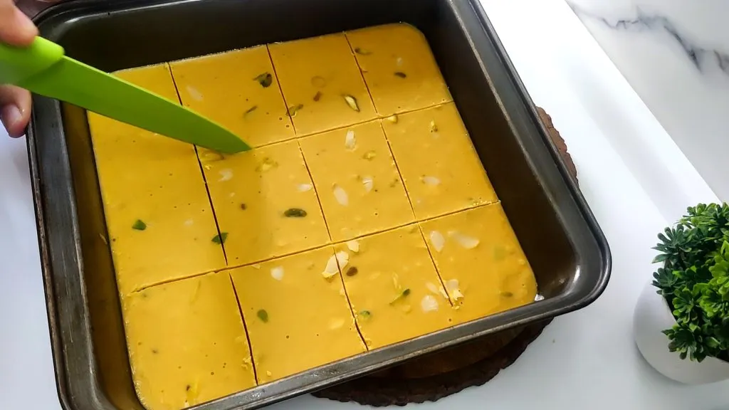 Super Simple Besan Barfi Recipe