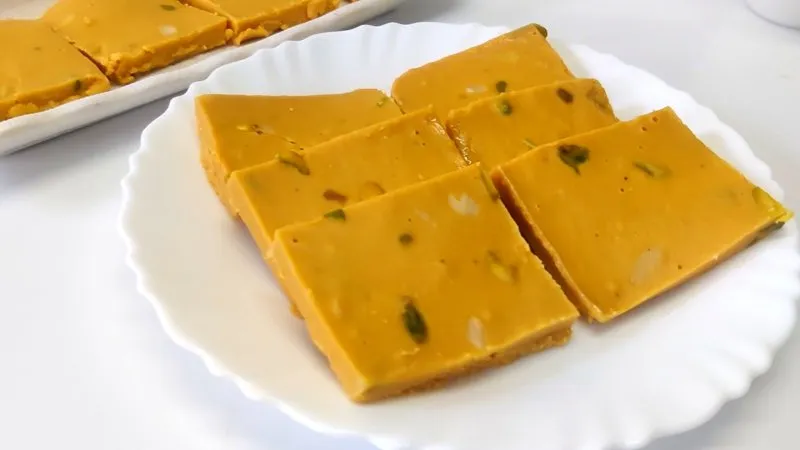 Super Simple Besan Barfi Recipe