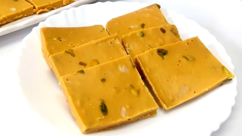 Super Simple Besan Barfi Recipe