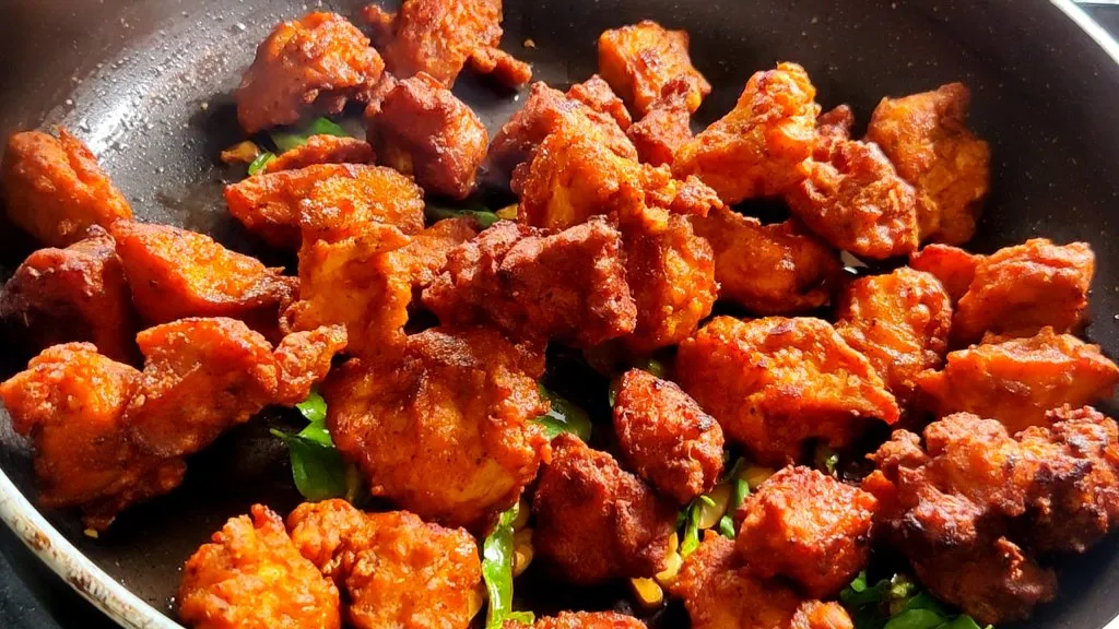 Kerala-style chicken 65
