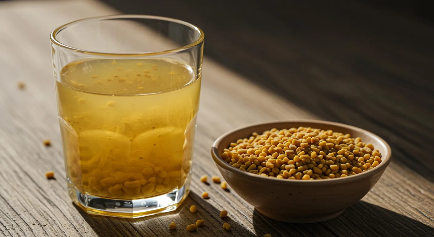 Methi Seed Soak Water