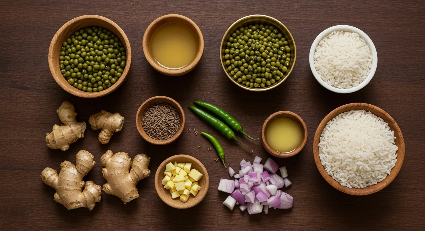 Andhra Pesarattu (Green Moong Dal Dosa)