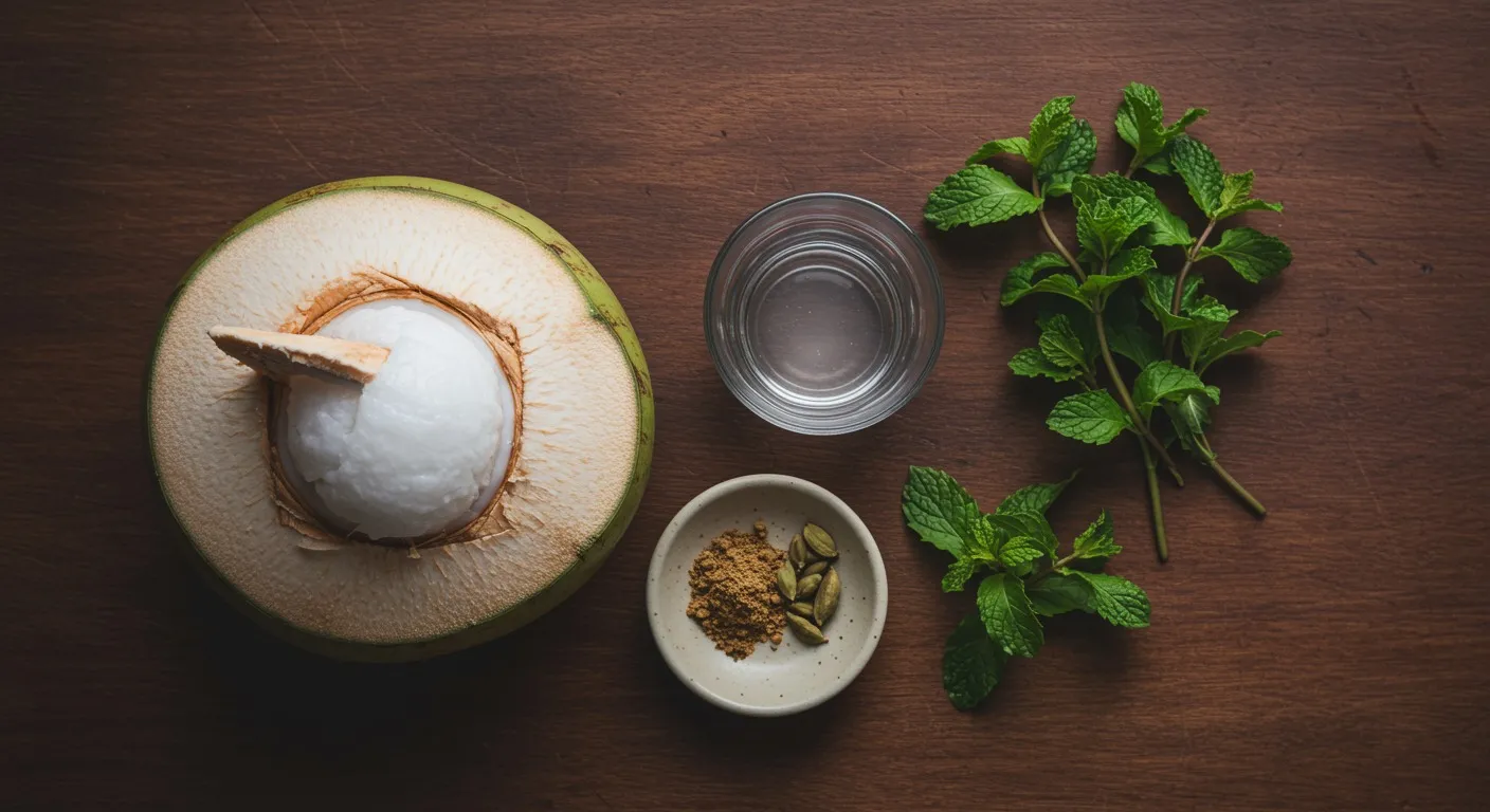 Fresh Tender Coconut Cooler